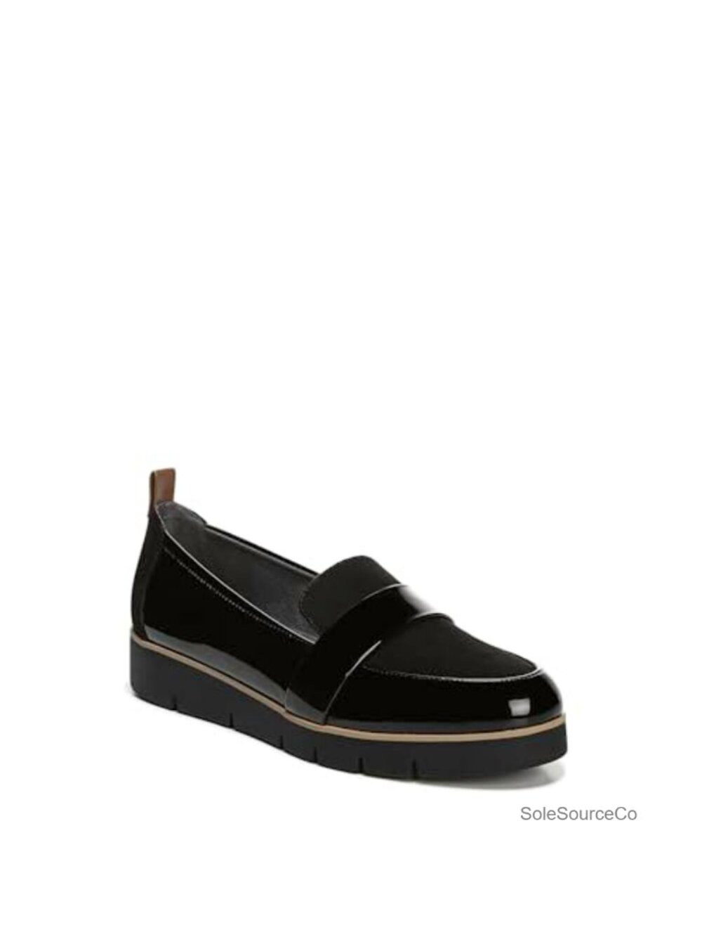 Women's Platform Loafers Moc Slip-On Comfort Insole Pull-On